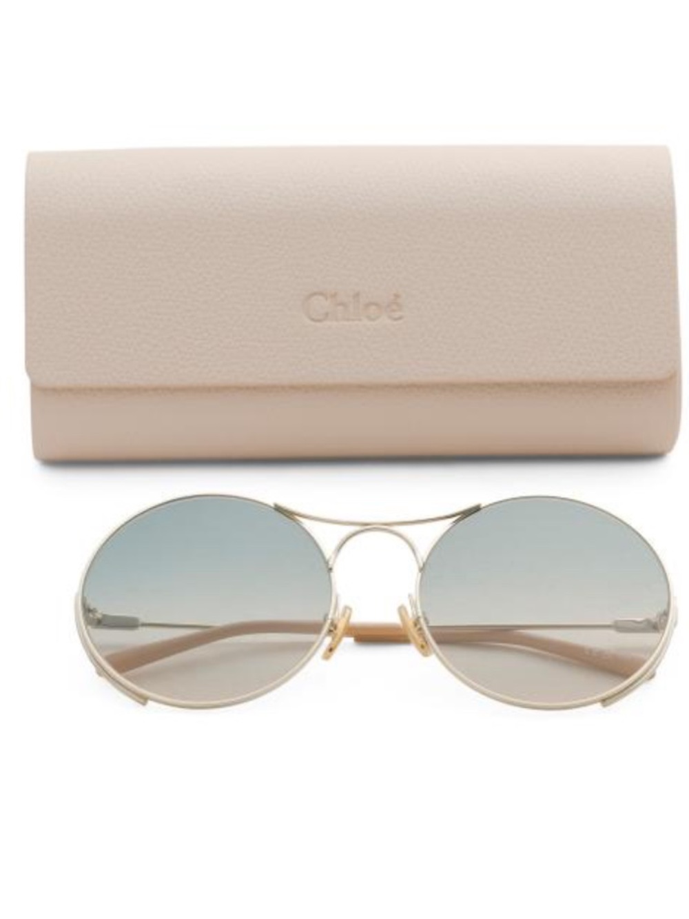 CHLOE 58mm round sunglasses